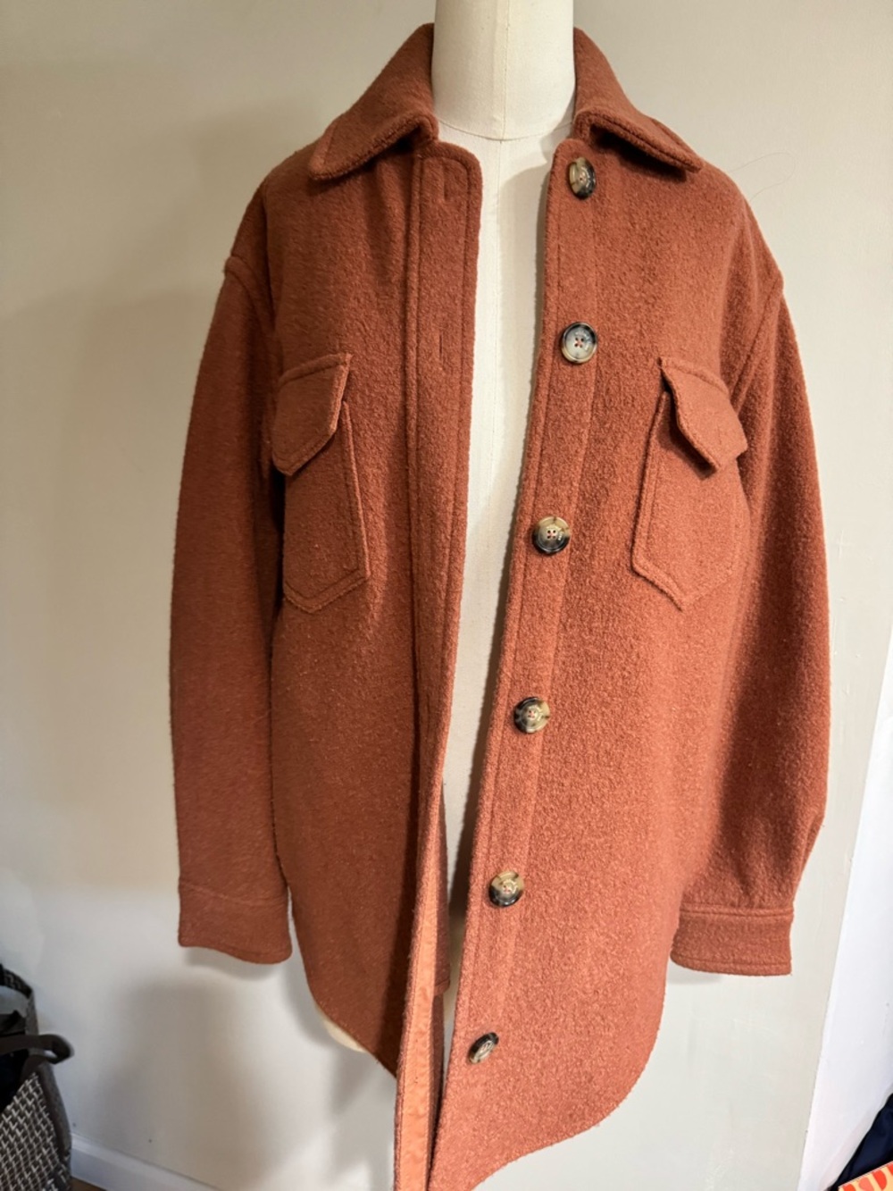 Aritzia Ganna 100% merino wool jacket